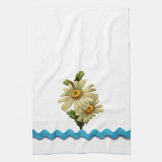 Blue Daisy Theedoek