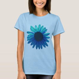Blue Daisy Tie Dye Shirt