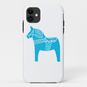Blue Dala Horse iPhone 11 Hoesje