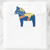 Blue Dala Horse Sticker (Tas)