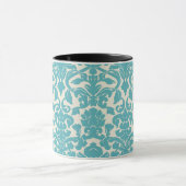 Blue Damask Mok (Midden)