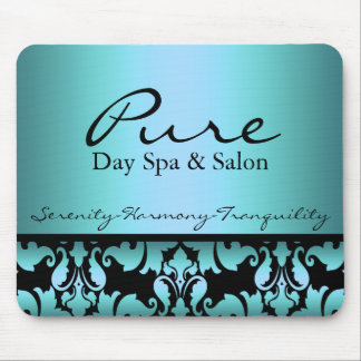 Blue Damask Mousepad Muismat