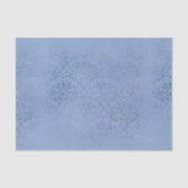 Blue Damask Tissuepapier (Voorkant)
