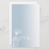 Blue Dandelion Stationery Briefpapier (Voorkant / Achterkant)