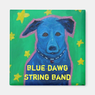 Blue Dawg String Band Magnet Magneet