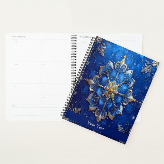 Blue Decorative Holiday (Devant avec enveloppe)