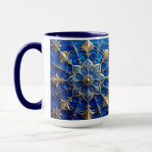 Blue Decorative Holiday Mug Mok (Links)
