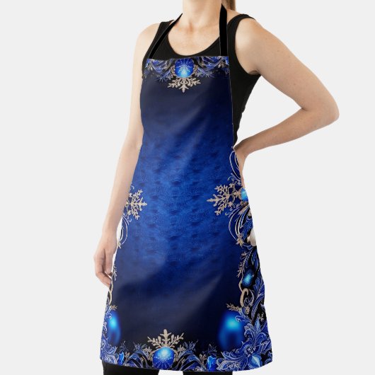 Blue Decorative Holiday Schort (Insitu)