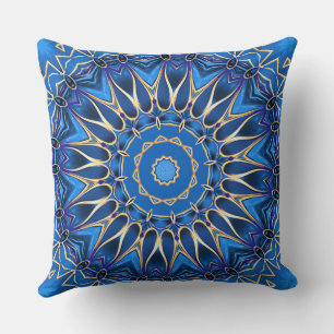 Blue Decorative Holiday Sierkussen