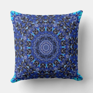 Blue Decorative Holiday Sierkussen