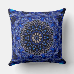 Blue Decorative Holiday Sierkussen