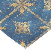 Blue Decorative Holiday Table Runner Medium Tafelloper (Hoek)