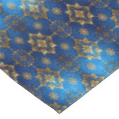 Blue Decorative Holiday Tablecloth Tafelkleed (Gekanteld)