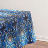 Blue Decorative Holiday Tablecloth Tafelkleed (Voorbeeld)