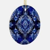 Blue Decorative Ornamenten Holiday Ornament (Rechts)
