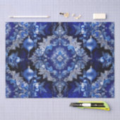 Blue Decorative Ornamenten Holiday Tissue Papier (Craft)