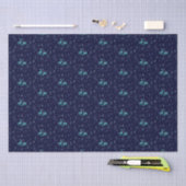 Blue Deer Tissue Paper Tissuepapier (Craft)