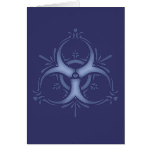Blue Delft Biohazard