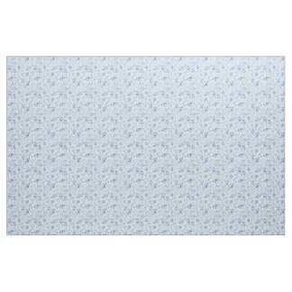 Blue Delft Fabric Stof