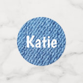 Blue Denim Confetti (Kleine voorkant)