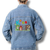 Blue Denim Jean Jacket Camp pour enfants