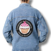 Blue Denim Jean Jacket Drôle dessert citation