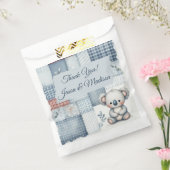 Blue Denim Koala Bedankzakje (Gezegeld)