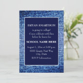 Blue Denim - Look Trunk Party Photo Invitation (Debout devant)