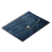 Blue Denim Pocket Notitieboek (Linkerzijde)