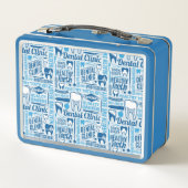 Blue Dental Clinic Pattern (Achterkant)