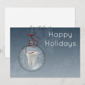 Blue Dentist Holiday-kaarten Feestdagenkaart (Voorkant / Achterkant)