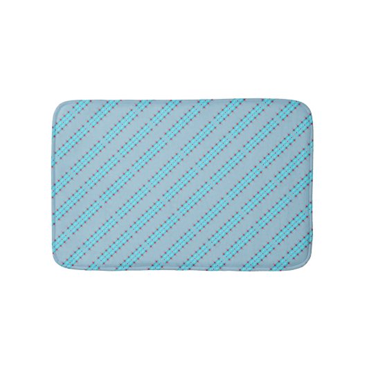 Blue Design Custom Bath Mat (Voorkant)