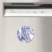 Blue Design Godfather Poem Magneet (Insitu (Vaatwasser))