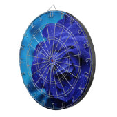 Blue Dewdrop Roos Dartbord (Voorkant Rechts)