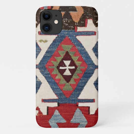 Blue Diamond Arrow Konya // 19th Century Case-Mate iPhone Case (Achterkant)