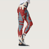 Blue Diamond Arrow Konya II 19th Century Authentic Leggings (Rechts)