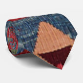 Blue Diamond Arrow Konya II 19th Century Authentic Stropdas (Opgerold)