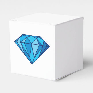 Blue Diamond Favor Box Bedankdoosjes