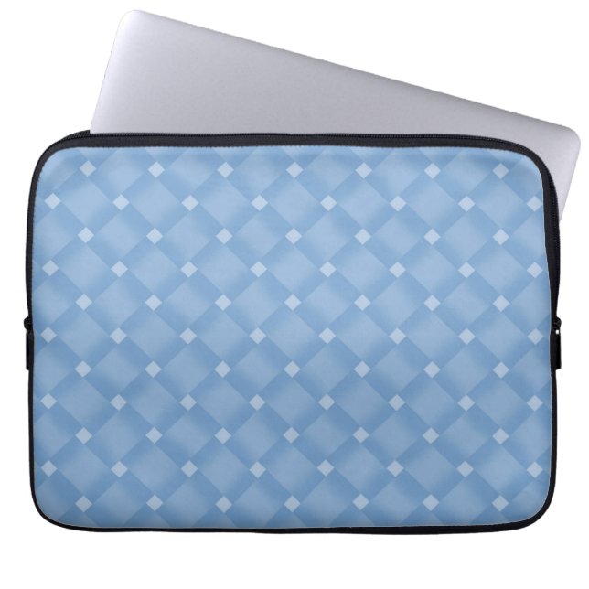 Blue Diamond Laptop Sleeve (Voorkant)