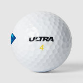 Blue Diamond op Golf Balls Golfballen (Logo)