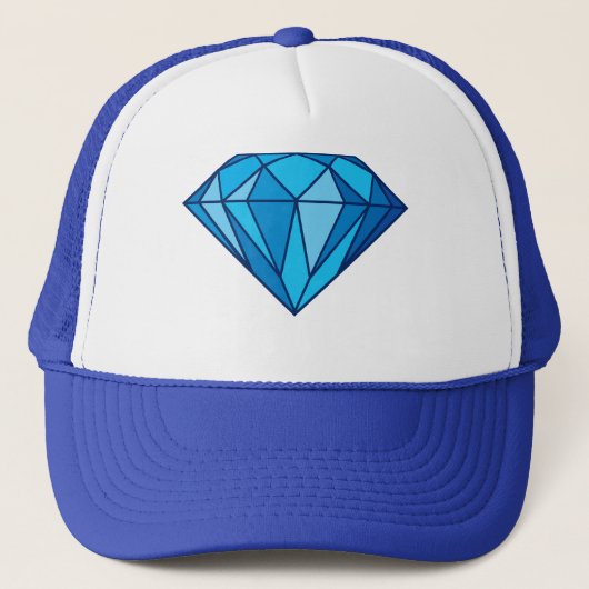 Blue Diamond Trucker Pet (Voorkant)