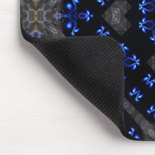 Blue Dimensions Pattern Mousepad Muismat (Hoek)