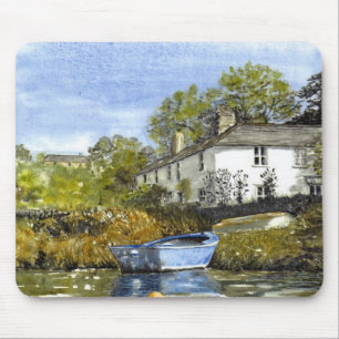 "Blue Dinghy" Mousepad Muismat