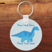 Blue Dino-Sleutelhanger Sleutelhanger (Voorkant)