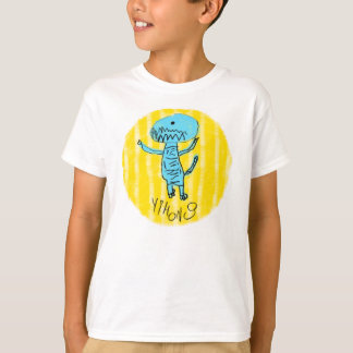 Blue Dino-T-shirt T-shirt