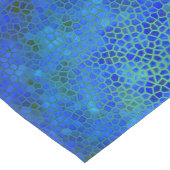 Blue Dinosaur Hide Table Runner Lange Tafelloper (Hoek)