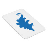 Blue Dinosaur Magneet (Rechterzijde)