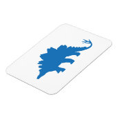 Blue Dinosaur Magneet (Linkerzijde)