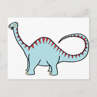 Blue Diplodocus Briefkaart