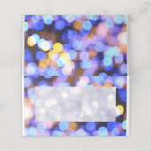 Blue Disco Nom répétitif Placer les cartes (Extérieur déplié)